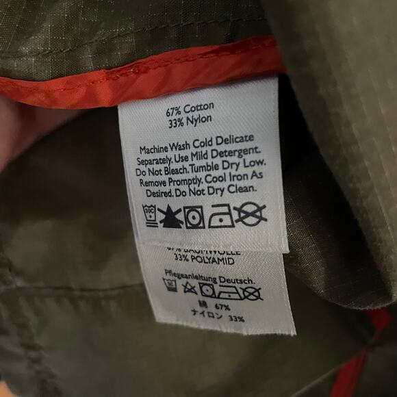 Eddie Bauer Khaki Utility Jacket Sz Petite Small - Picture 8 of 9